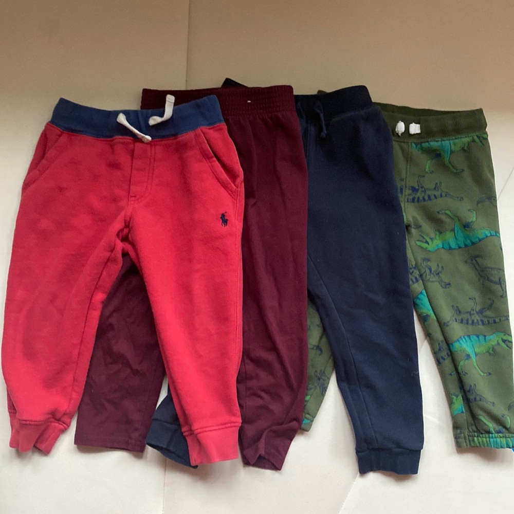 Bundle of 4 3T athletic pants